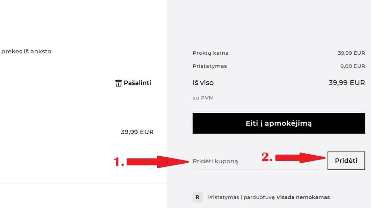Kaip pasinaudoti Reserved nuolaidos kodu Kaip pasinaudoti Reserved nuolaidos kodu