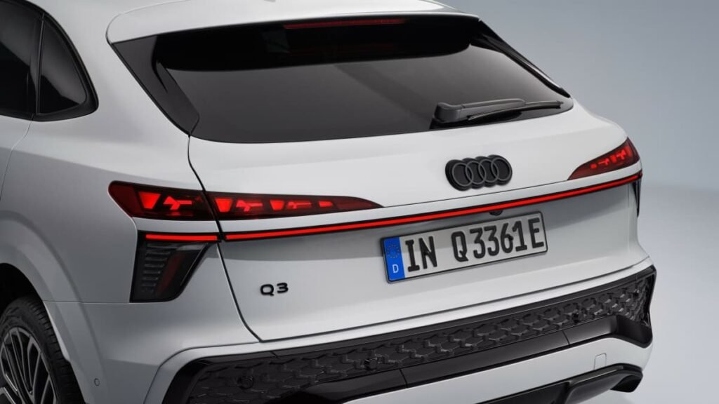 „Audi Q3 Sportback“ galas „Audi Q3 Sportback“ galas