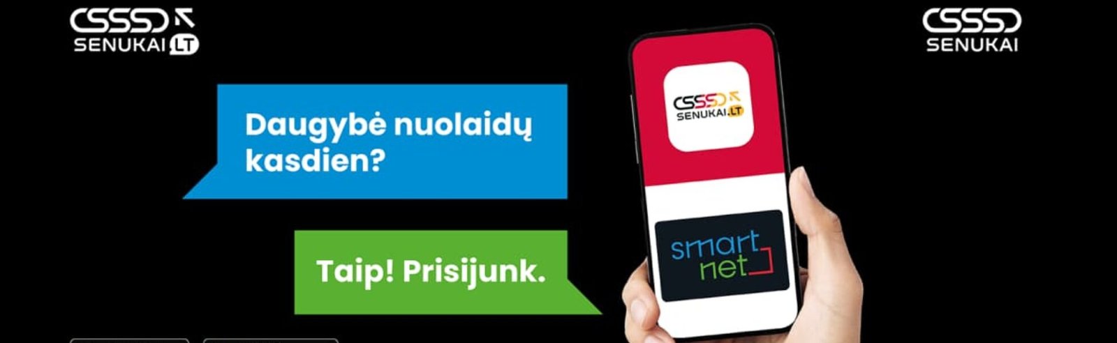 Senukai nuolaidos kodai