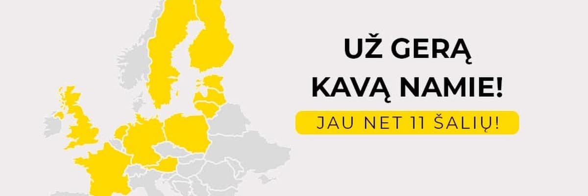 Kavos Draugas Banner